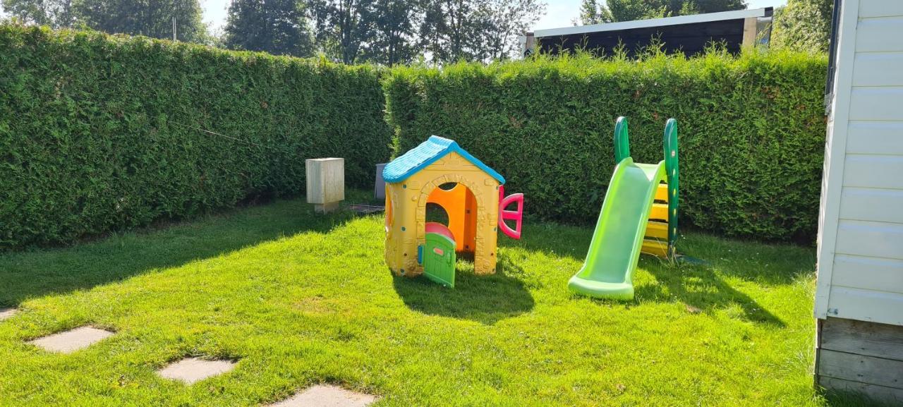 Gezellige Chalet Met Grote Privetuin. Dronrijp エクステリア 写真